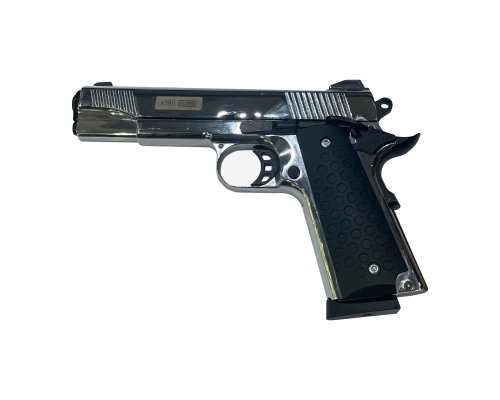 Сигнальный пистолет K1911 KURS Classic (Colt) кал. 5,5 мм под 10ТК, хром
