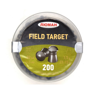 Пули Люман Field Target 5,5 мм, 1,5 грамм, 200 штук Пули Люман Field Target 5,5 мм, 1,5 грамм, 200 штук