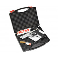 СХП Охолощенный пистолет Retay Mod 92 Beretta, кал. 9 мм, никель СХП Охолощенный пистолет Retay Mod 92 Beretta, кал. 9 мм, никель