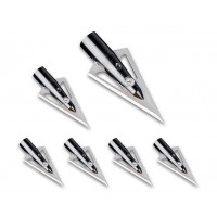 Наконечник Topoint двухлезвийный для деревянных стрел 135gn TP220 (6 шт.) Наконечник Topoint двухлезвийный для деревянных стрел 135gn TP220 (6 шт.)