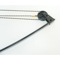 Детский блочный лук Man Kung MK-CB008, 4,5 кг, 84 см (черный)