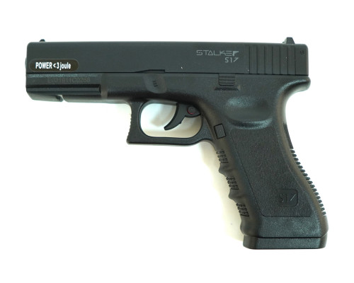 Пневматический пистолет Stalker S17 (Glock 17) пластик